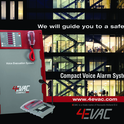 4EVAC Compact - kompaktne evakuatsioonihelindus