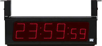 Lumex 7S, HH:MM:SS, Yellow, Double sided, Ceiling, 230 VAC, impulse, Time Code, Stand alone