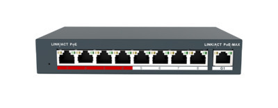 8 Port PoE  Switch