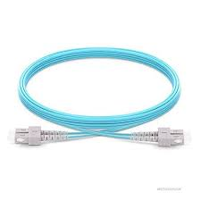 LinkSide patch cable multimode OM3 SC UPC - SC UPC duplex 2.0mm*2 PVC 1m