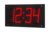 Digital NTP clock RGB.HH:MM display, 10cm digit height, red diode,IP66