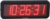Digital NTP clock RGB.HH:MM:SS display, 10cm digit height, red diode,IP66, POE