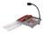 Fireman-Microphone with Touchscreen and gooseneck for Commercial paging; EN54