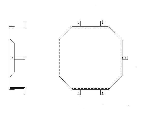 Kaitsekate/Polycarbonate/Ø 900 (with illum.)/IN/OUT/